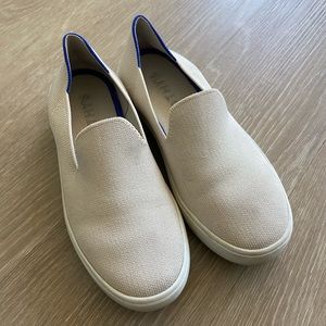 Rothy’s Beige Slip On Sneakers